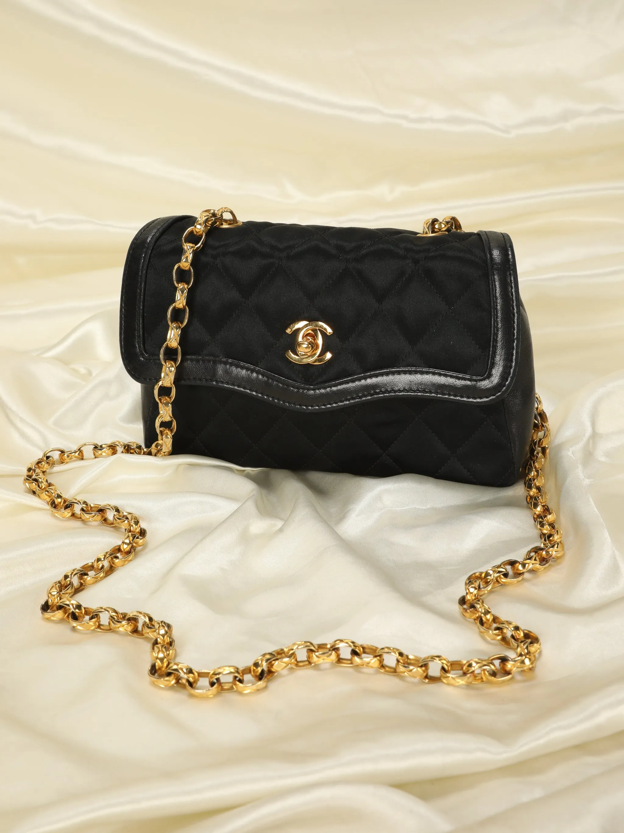 Extremely Rare CL Satin Bijoux Mini Bag & Wallet