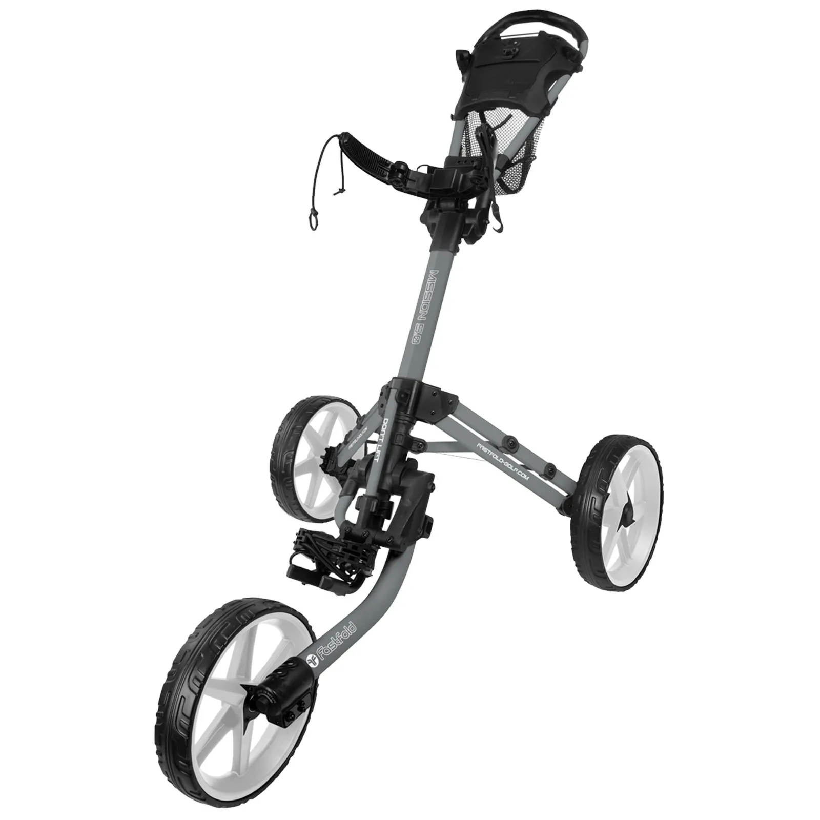 FastFold Mission 5.0 Trolley - White Wheels