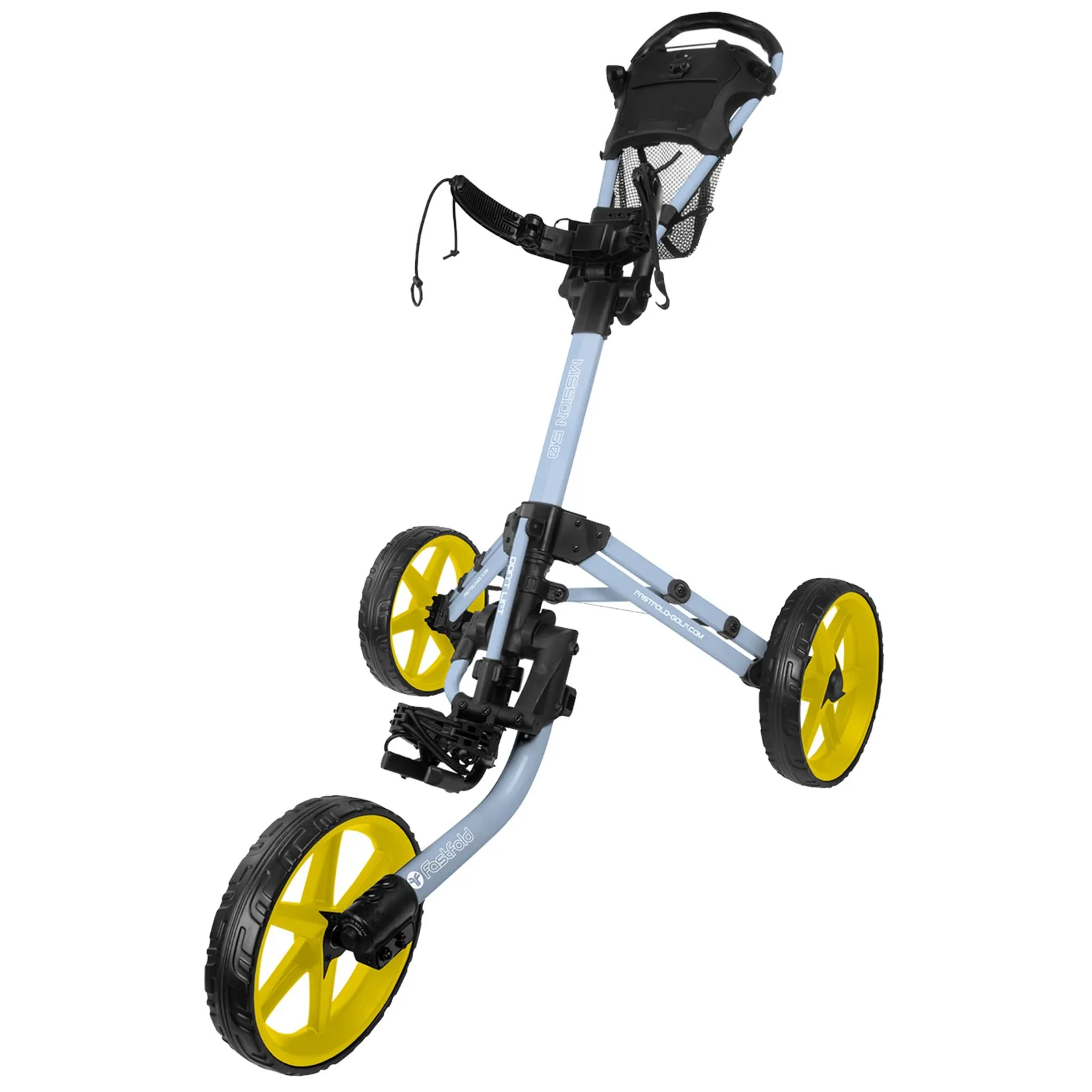 FastFold Mission 5.0 Trolley - Yellow Wheels