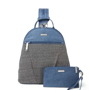 Final Sale - Baggallini Anti-Theft Convertible Backpack- $45