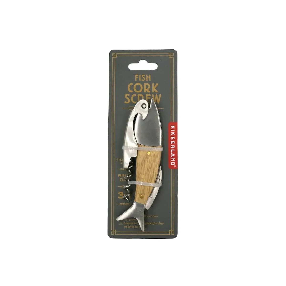 Fish Shaped Drinking 3 in 1 Tool