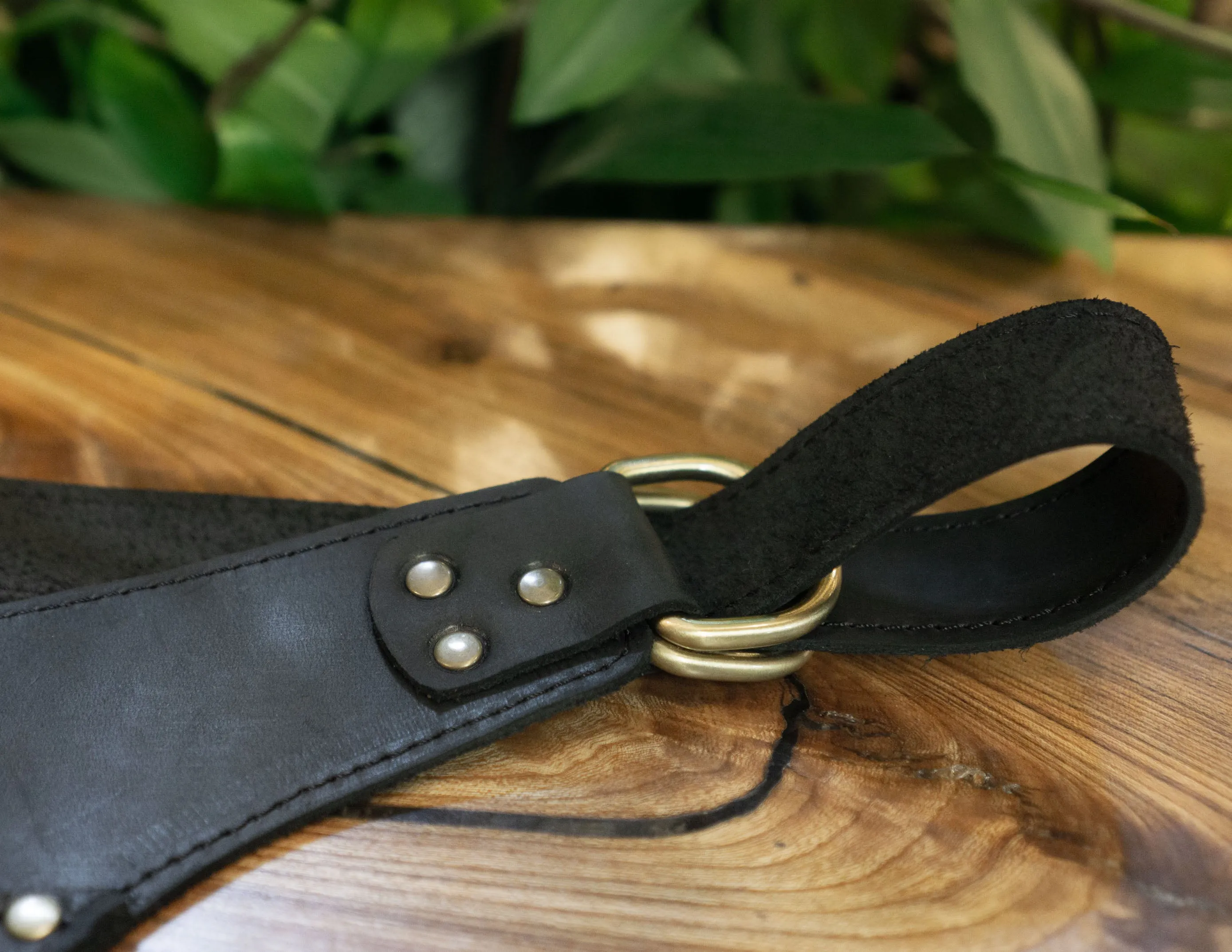 Florist leather tool belt | Hairdresser Scissors Bag | Handcrafted gift