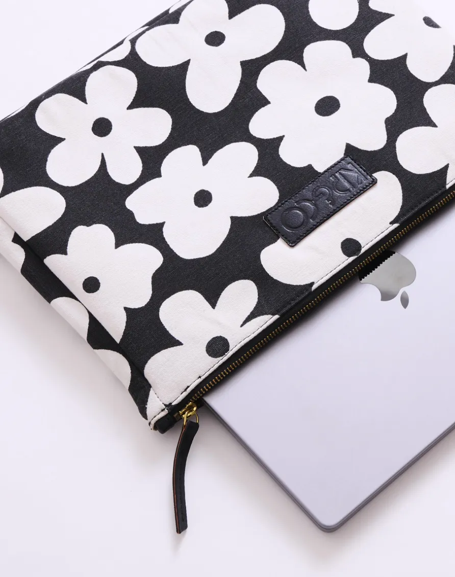 Flower Face Laptop Case