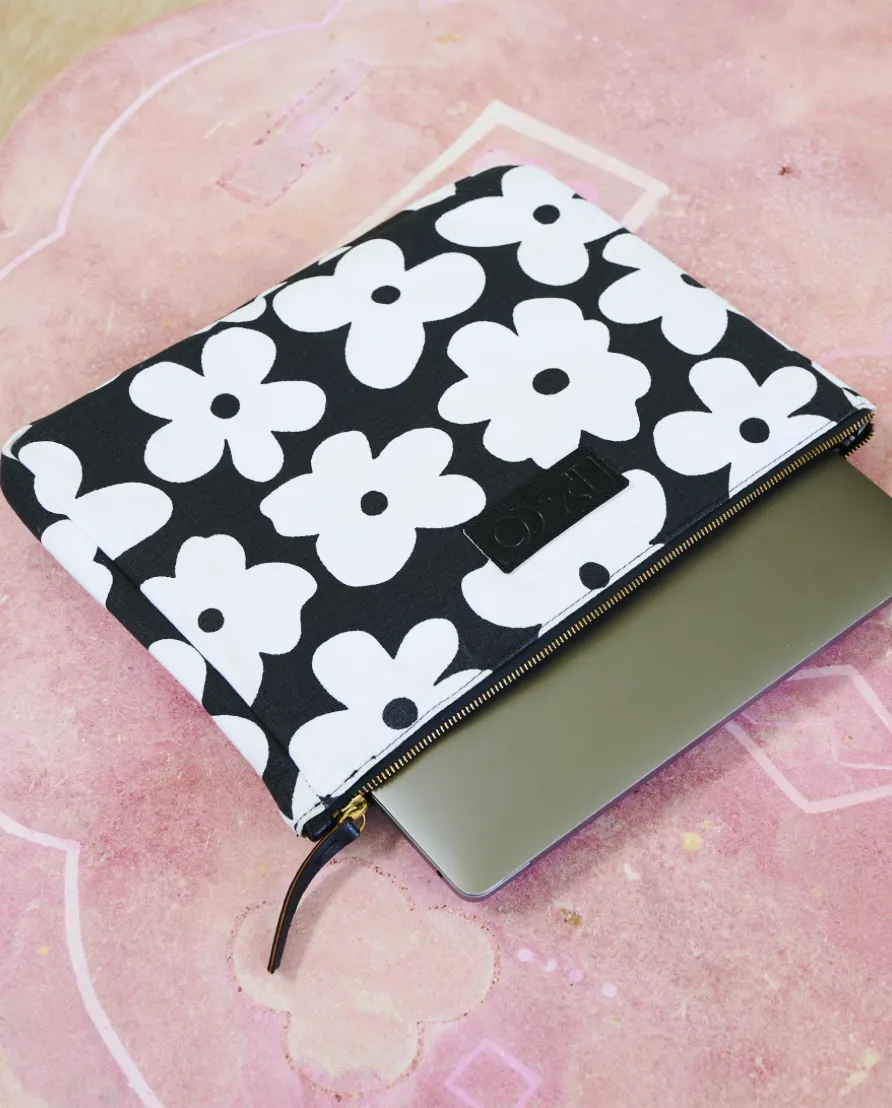 Flower Face Laptop Case