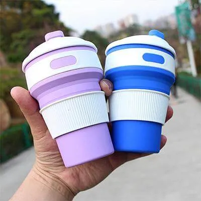 Foldable Telescopic Silicone Cup