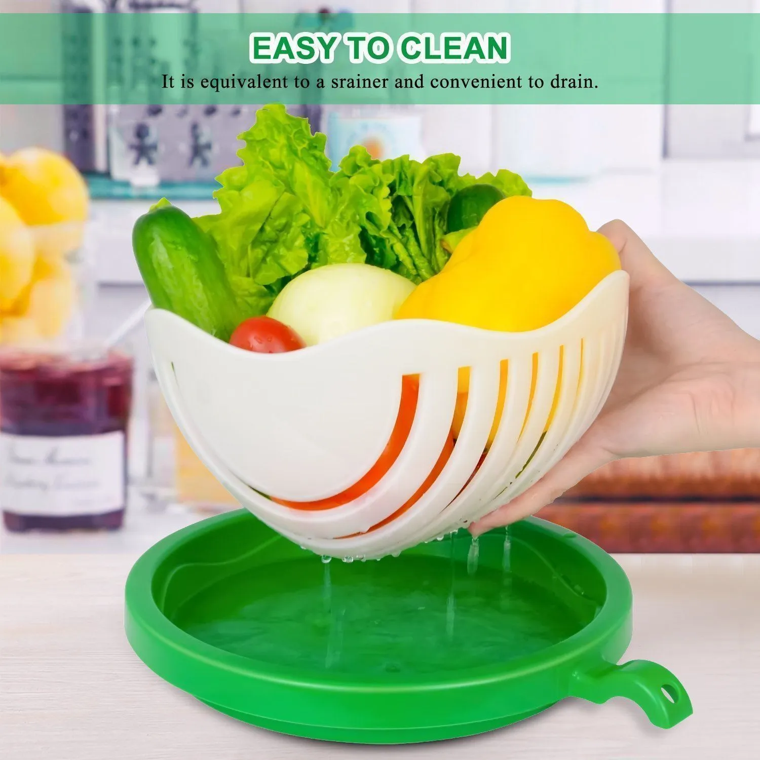 Fruits & Vegetables Cutter Bowl