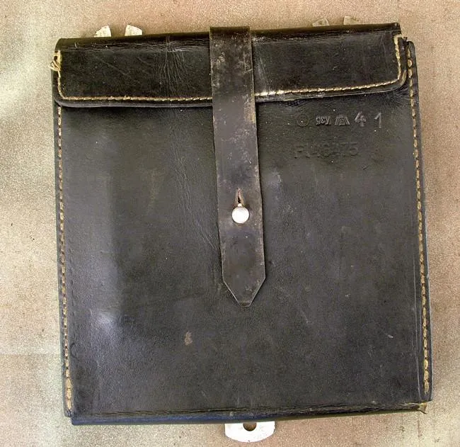 German MG 15 Spare Tool Wallet: WWII Black