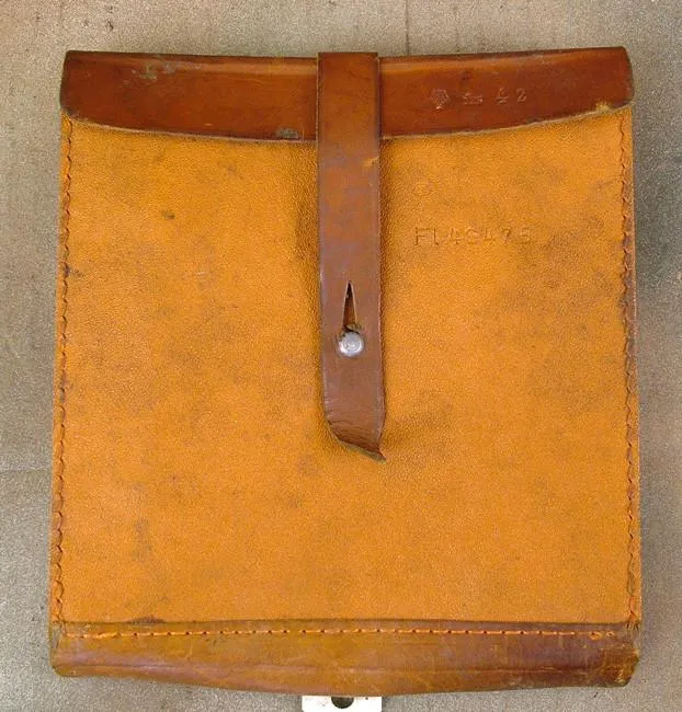 German MG 15 Spare Tool Wallet: WWII Brown