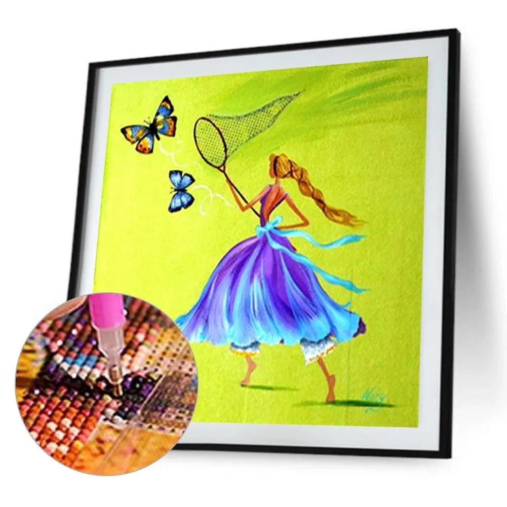 Girl Special Shaped Drill Diamond Painting Accessories - 30x30CM