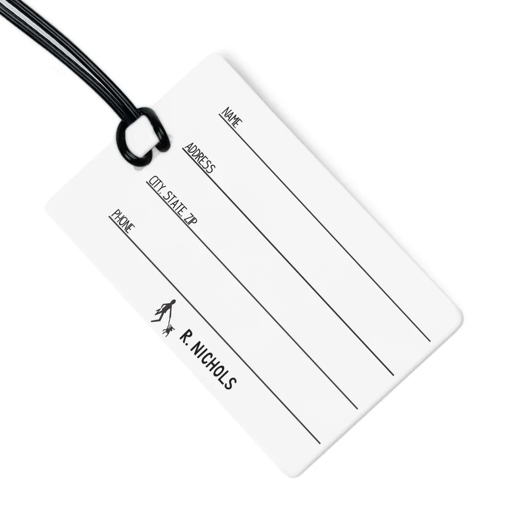 Golf Afternoon Luggage Tag