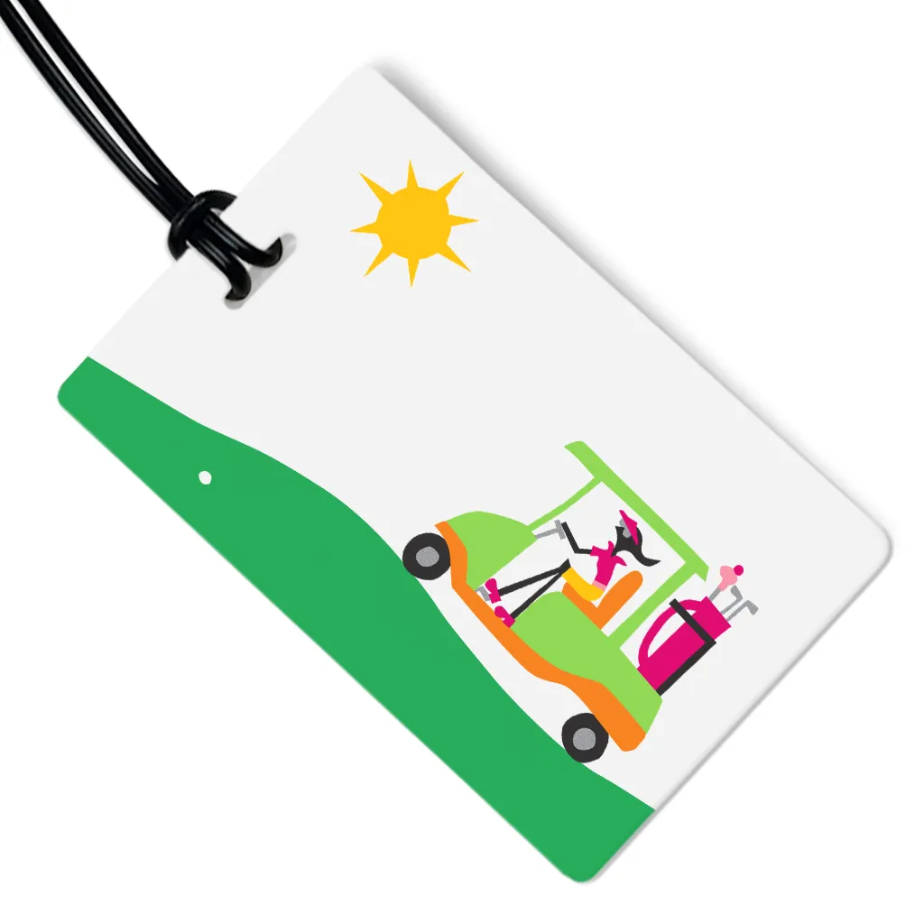 Golf Afternoon Luggage Tag