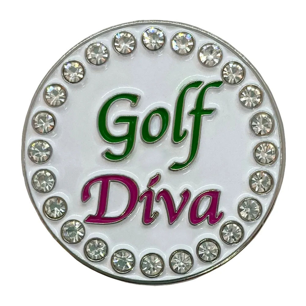 Golf Diva Golf Ball Marker Only