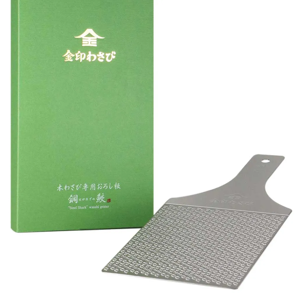 Hagane-Zame Pro Shark Steel Grater 4.3" x 10.2"