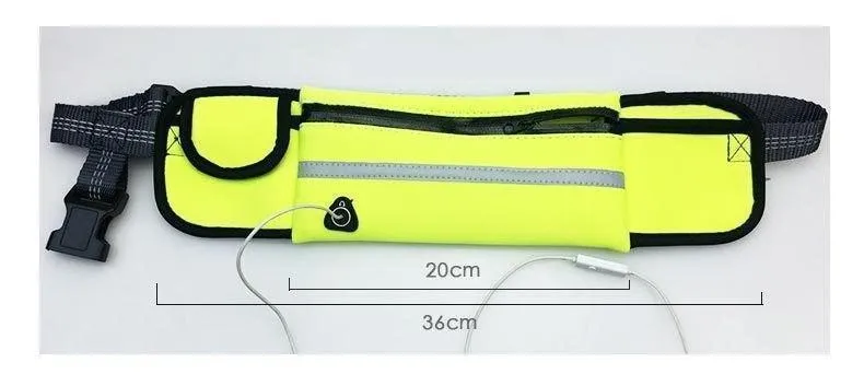 Handsfree Bungee Dog Leash with Waist Bag