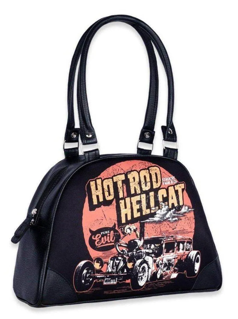 Hotrod Hellcat In God We Trust Bowling Handbag