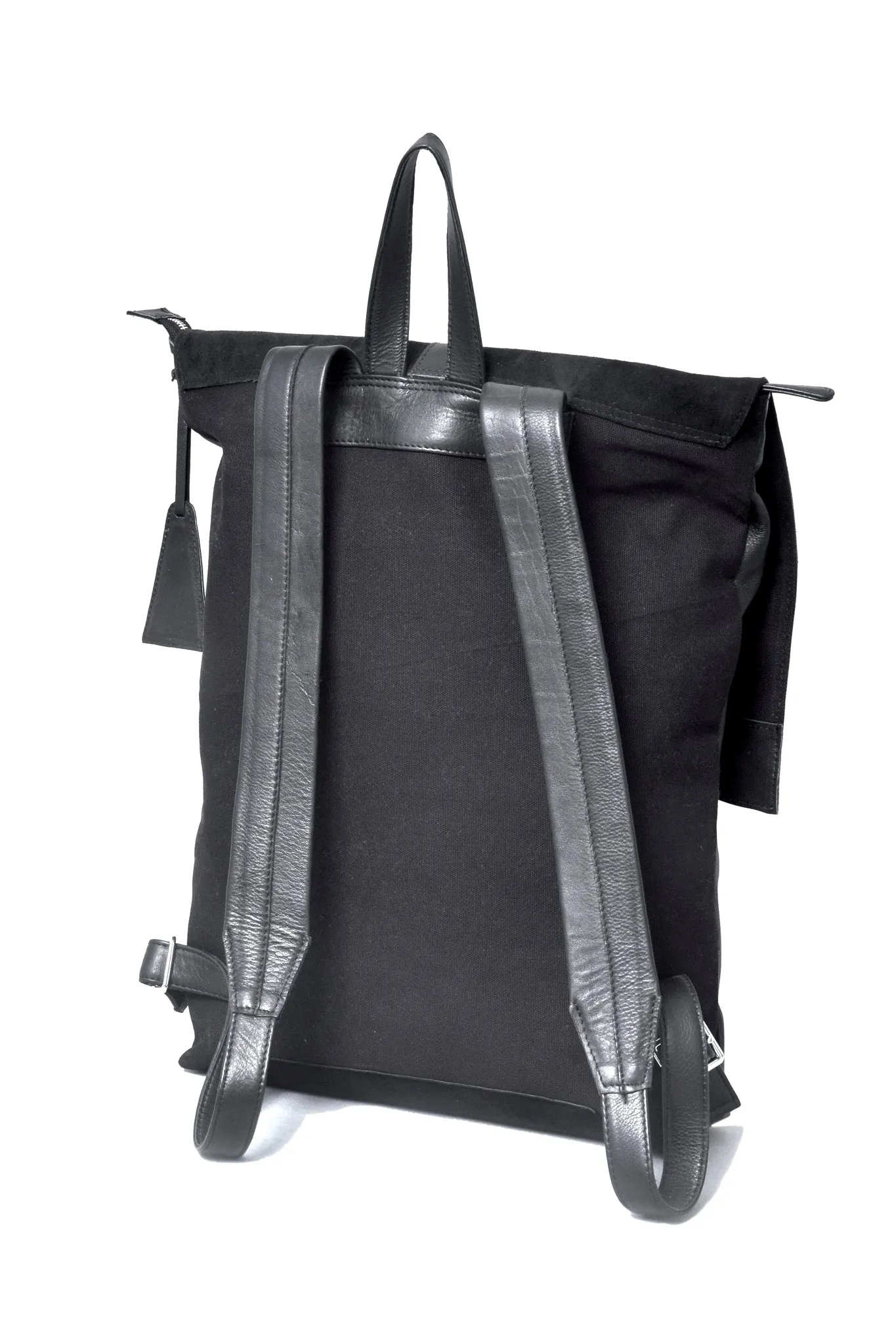 Infinite Whirling Suede Backpack