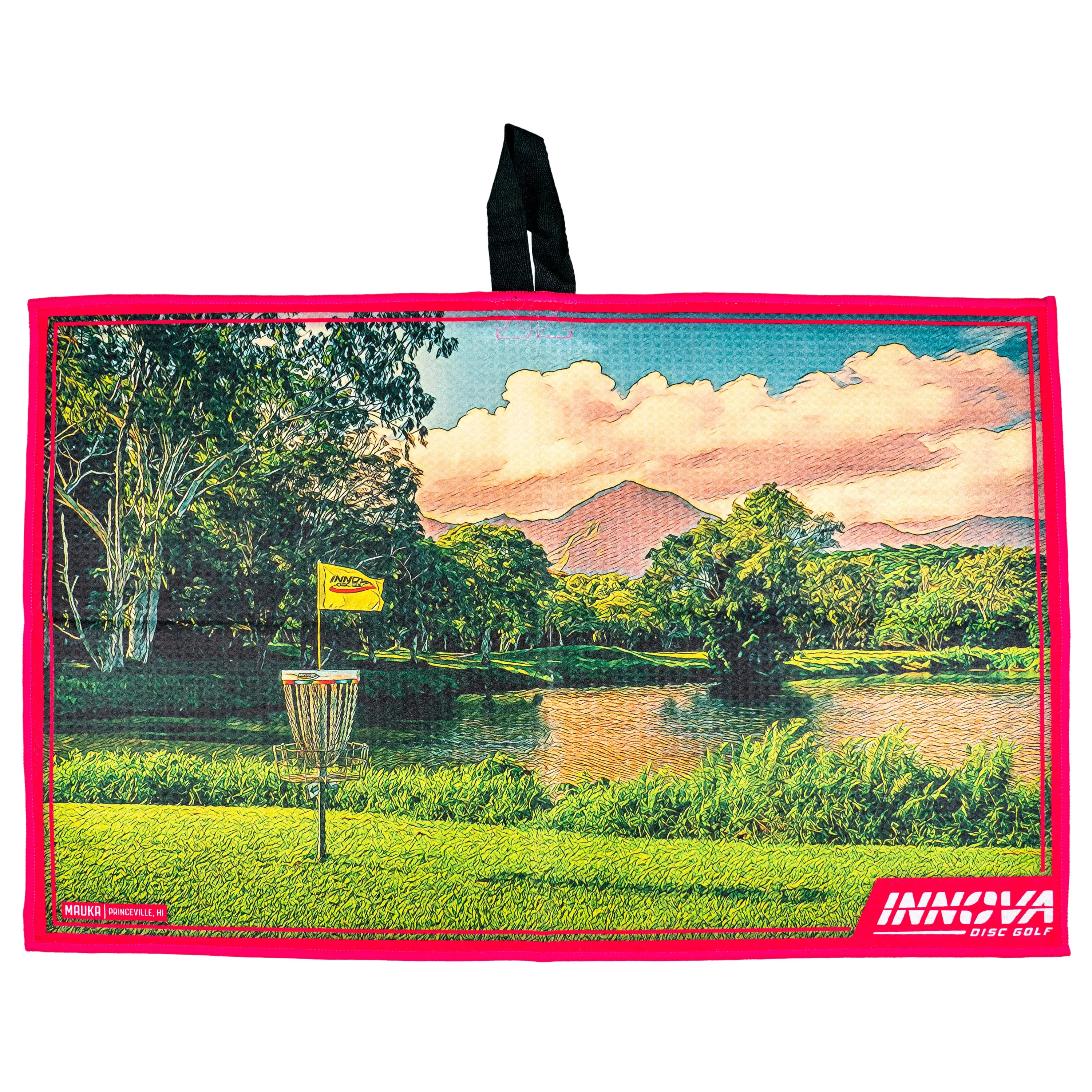 Innova Tour Towel - Mauka Pink