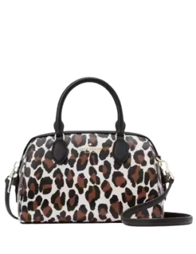 Kate Spade New York Madison Spotted Leopard Duffle Crossbody