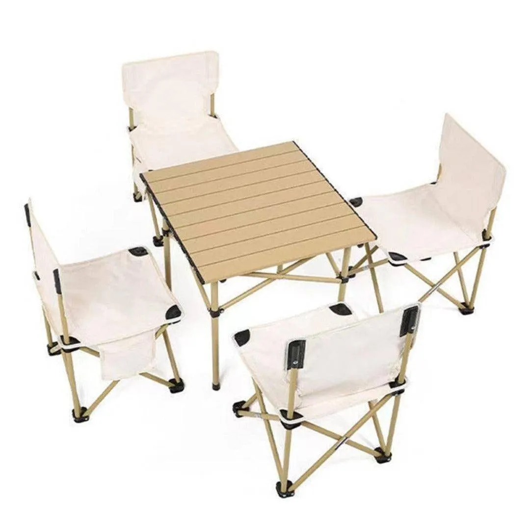 Kids Portable Mini Camping Chairs and Table Set - DT-14