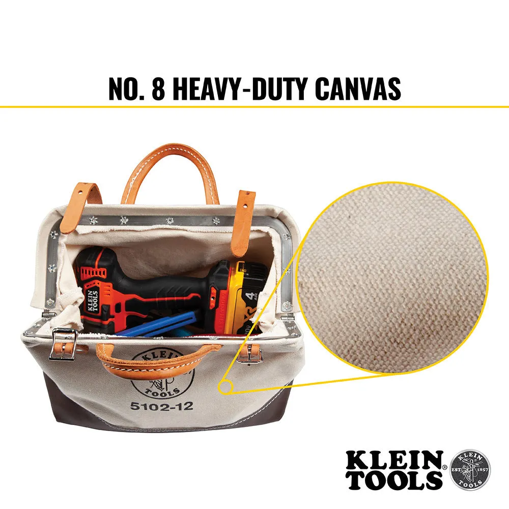 Klein 510212 Canvas Tool Bag, 12"