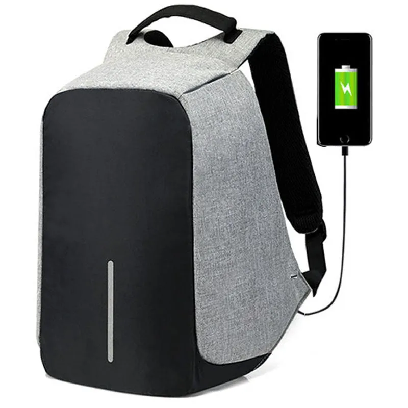 [Korean Style] Functional Laptop Backpack (USB Charging)