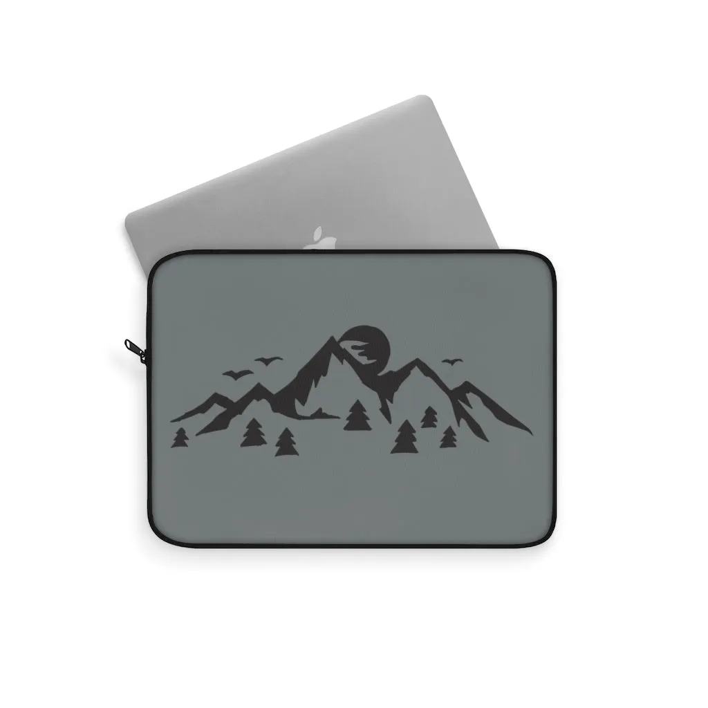 Laptop Sleeve | Computer Case | Midwest Electronic Case | Computer Accessory Case Mountain Computer Sleeve