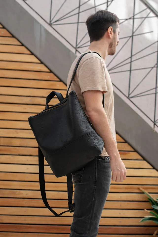 Leather backpack - Ombú L