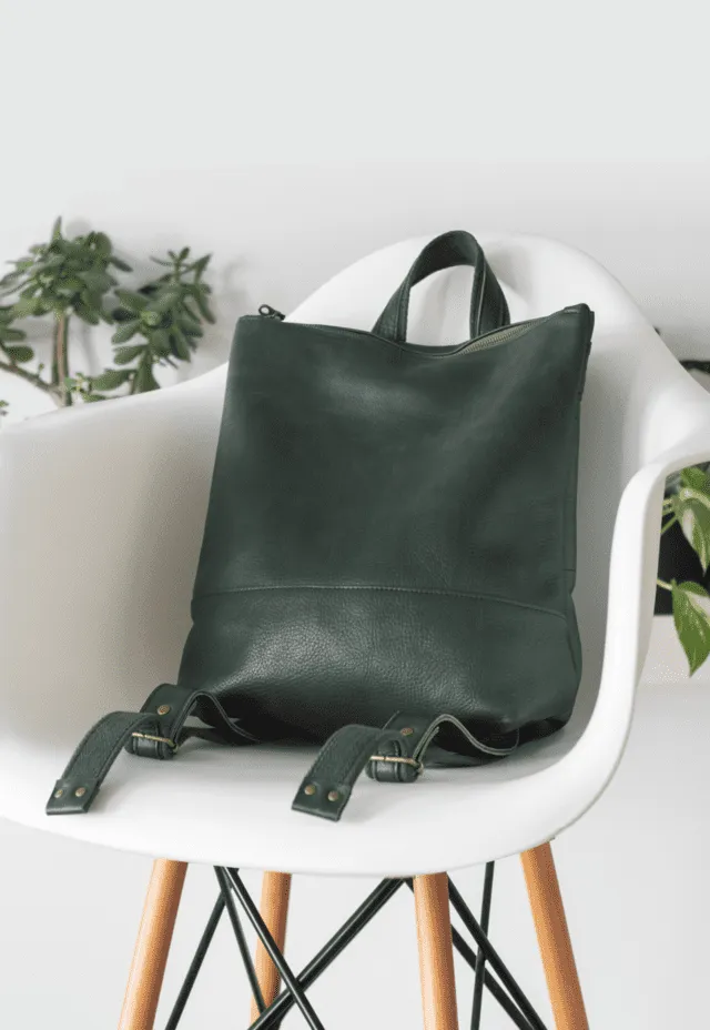 Leather backpack - Ombú L