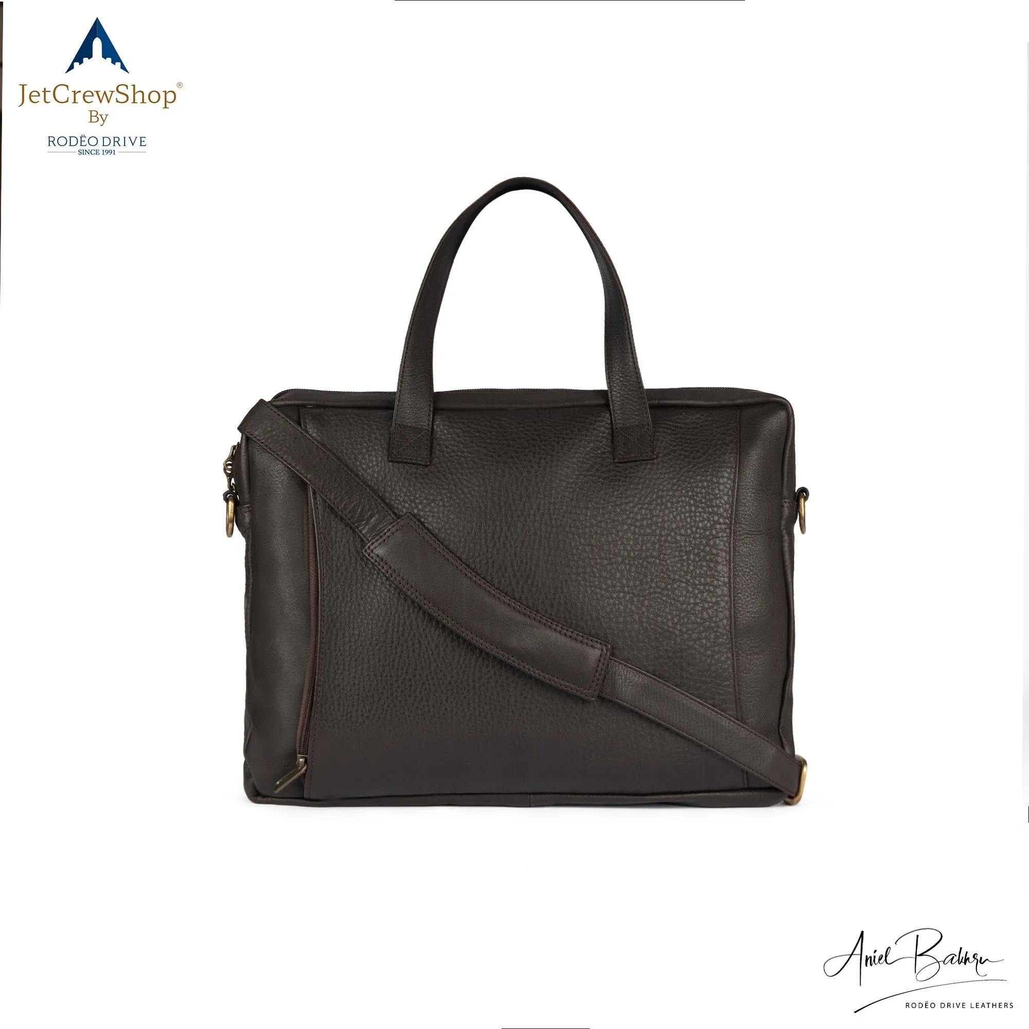 LEATHER LAPTOP BAG