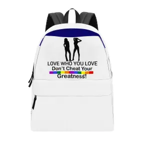 LGBTQ Cotton Backpack