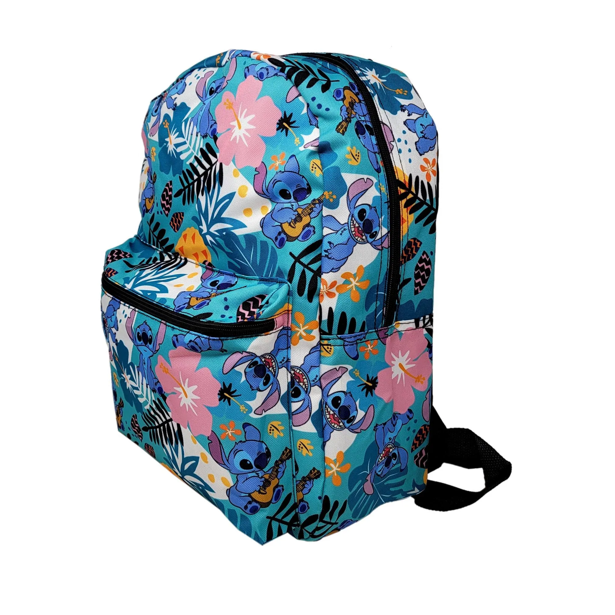 Lilo and Stitch Backpack Large 16 inch All Over Print