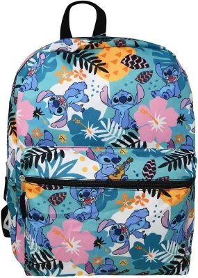 Lilo and Stitch Backpack Large 16 inch All Over Print