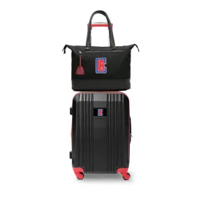 Los Angeles Clippers Premium Laptop Tote Bag and Luggage Set