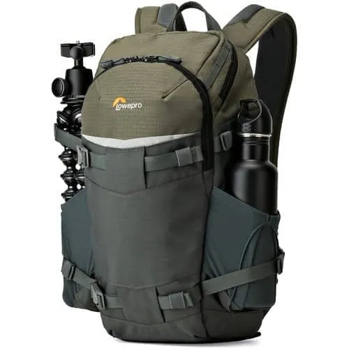 Lowepro Flipside Trek BP 250 AW Backpack (Gray/Dark Green)