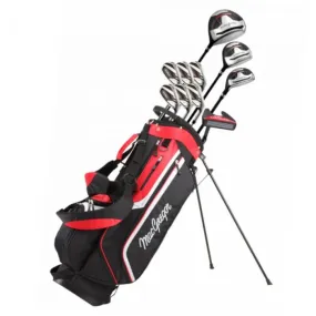 MacGregor CG3000 11-Piece Stand Bag Package Set - Steel -1" Shorter