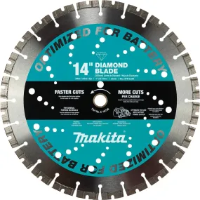 Makita 14" Segmented Thin Kerf Diamond Blade