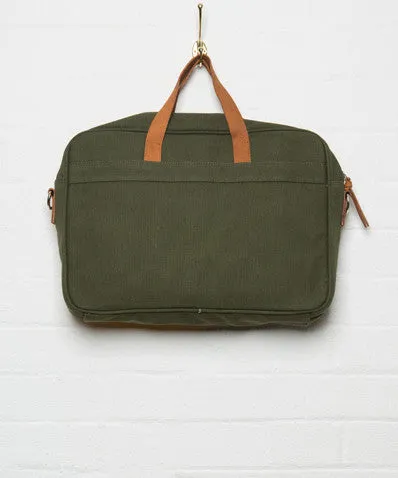 Mats Laptop Bag Green/Yellow