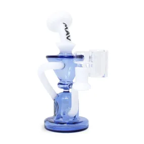 MAV Glass Humboldt Mini Bell Bottom Klein Recycler Dab Rig