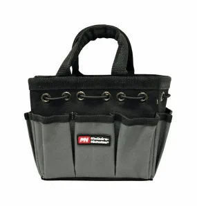 McGuire-Nicholas 4 in. W X 6 in. H Polyester Tool Bag 8 pocket Black 1 pc