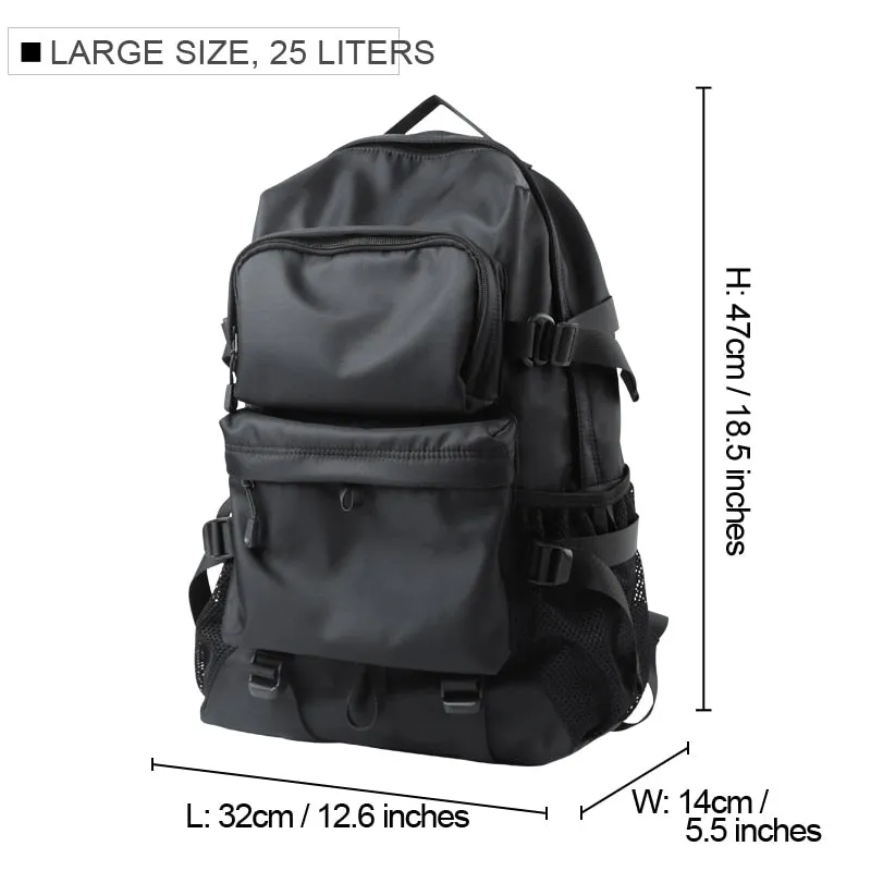 Mens Travel Light Weight Large Laptop Outdoor Waterproof Backpack