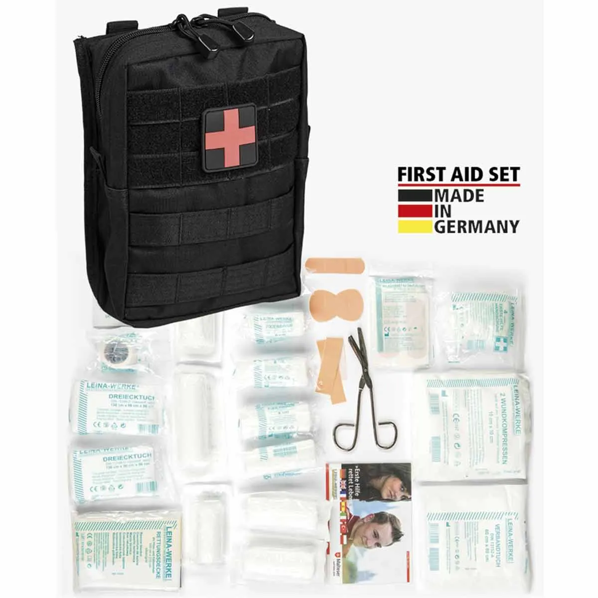 Mil-Tec First Aid Kit Large Black