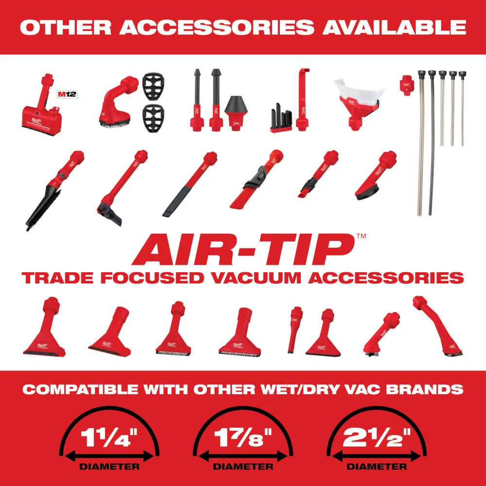 Milwaukee 49-90-2019A AIR-TIP 3-Piece Automotive Vacuum Tool Attachment Kit