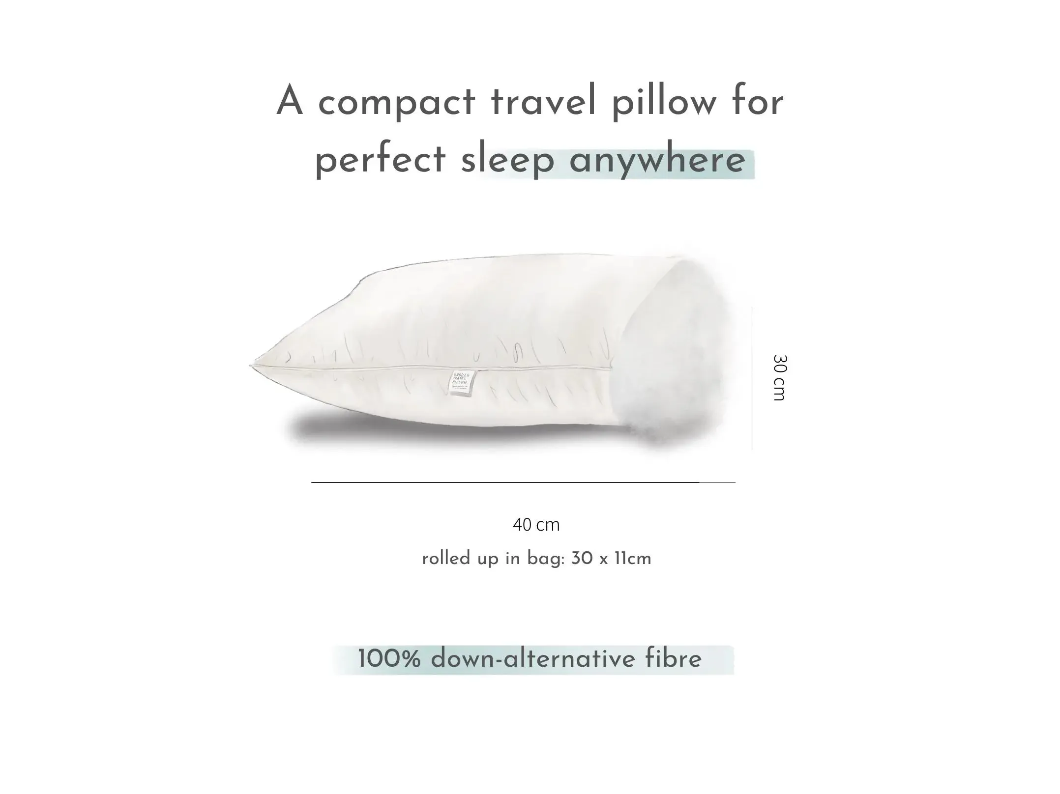 Mini Snoooze Travel Pillow