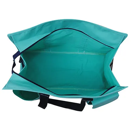 Mint Nurse Life NGIL Zippered Caddy Large Organizer Tote Bag