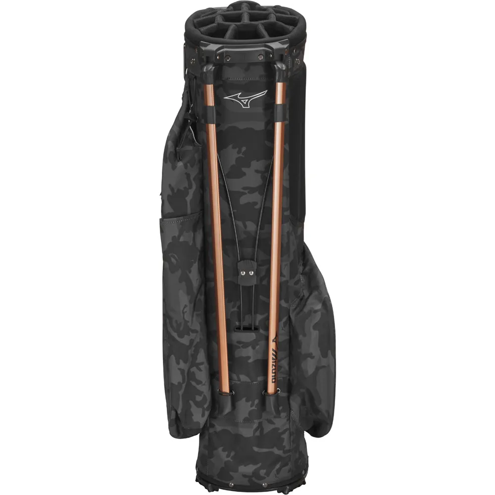 Mizuno BR-DX Stand Bag - Black Camo/Copper