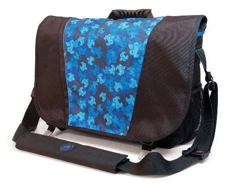 Mobile Edge Llc Sumo - Messenger Bag - 16in-17in Mac - Black-blue,1680d Ballistic Nylon