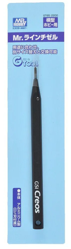 Mr. Hobby GT65 Mr. Line Chisel (0.3mm Blade Included)