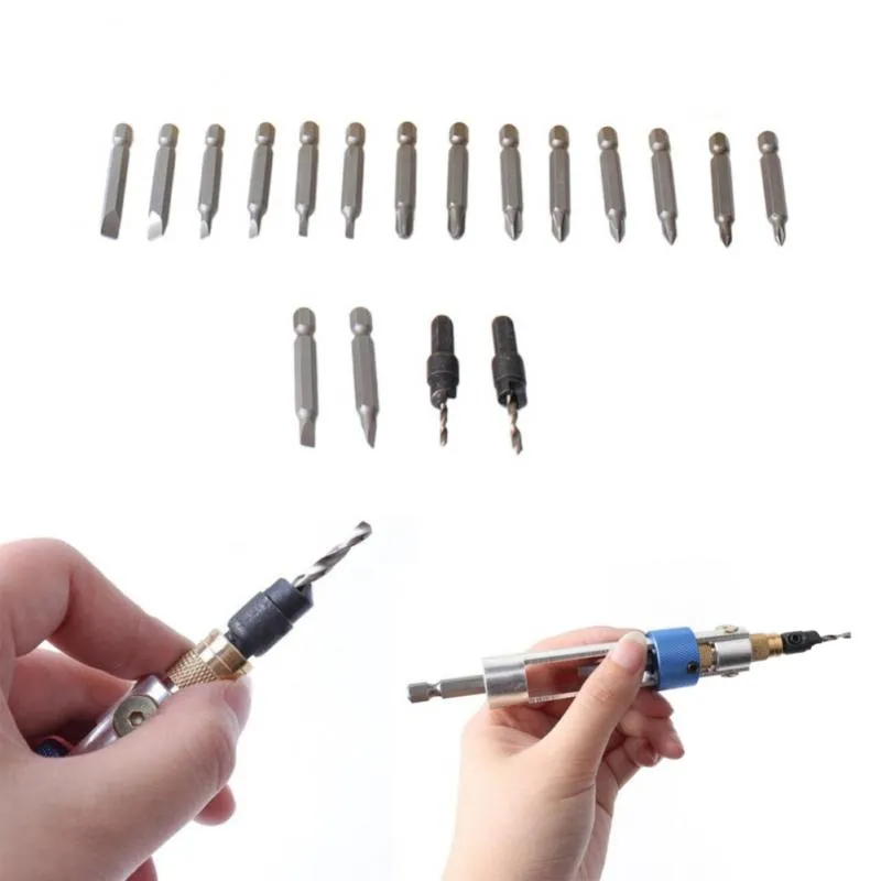 Multifunctional Electric Drill Head Screwdriver Set