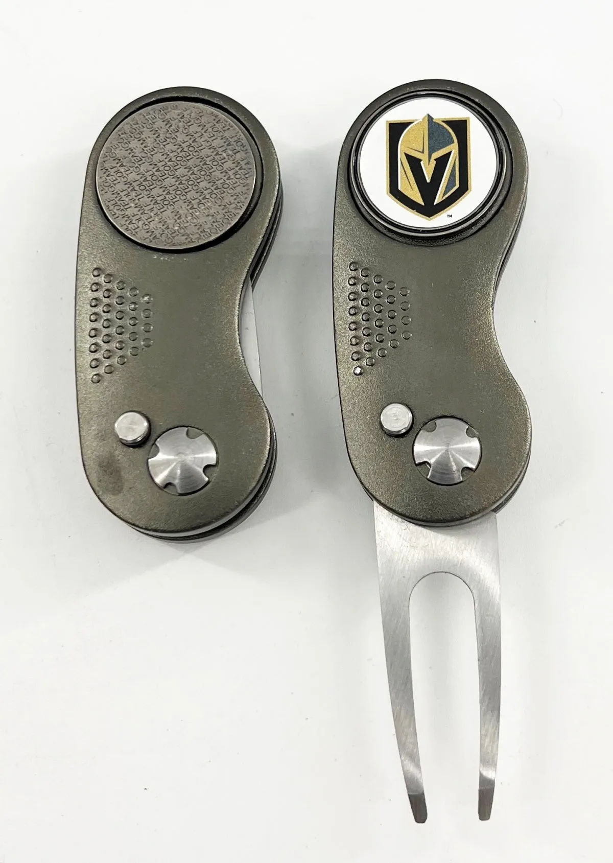 NHL 2 Prong Switchblade GOLF DIVOT REPAIR TOOL   Ballmark CHOOSE TEAM & COLOR