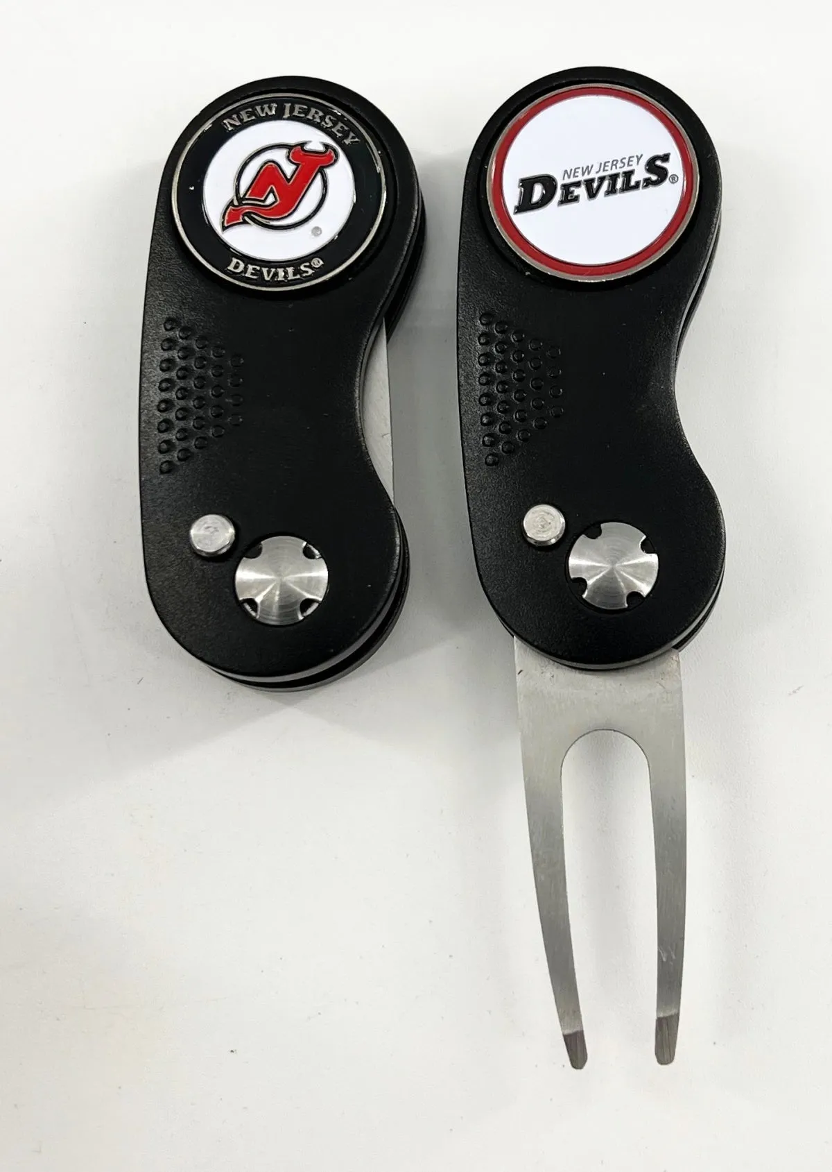 NHL 2 Prong Switchblade GOLF DIVOT REPAIR TOOL   Ballmark CHOOSE TEAM & COLOR